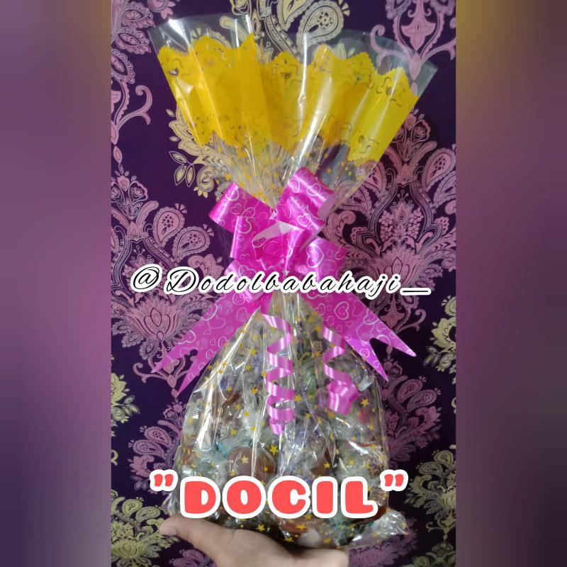 

Dodol Betawi Docil paket gift berat 1kg isi 50 pcs