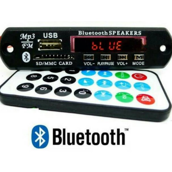 MODUL MP3 BLUETOOTH MODUL BLUETOOTH MODUL MP3 BLUETOOTH FM RADIO