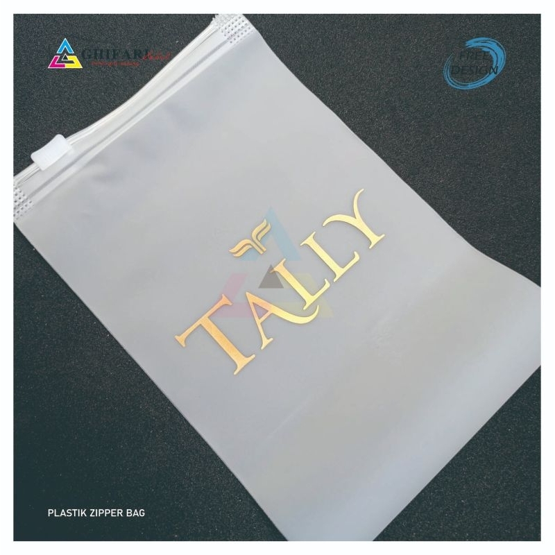 minimal 100pcs zipper sablon custom free desain / plastik organizer /traveling pouch /packing skinca