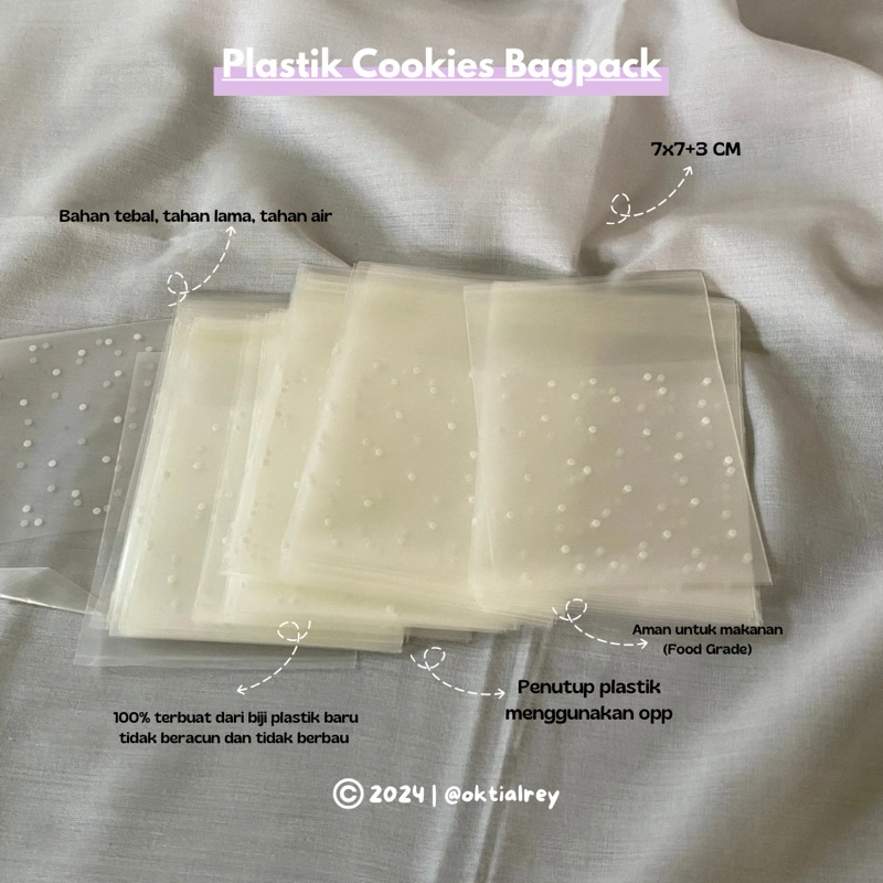 

Plastik Klip OPP Makanan Motif