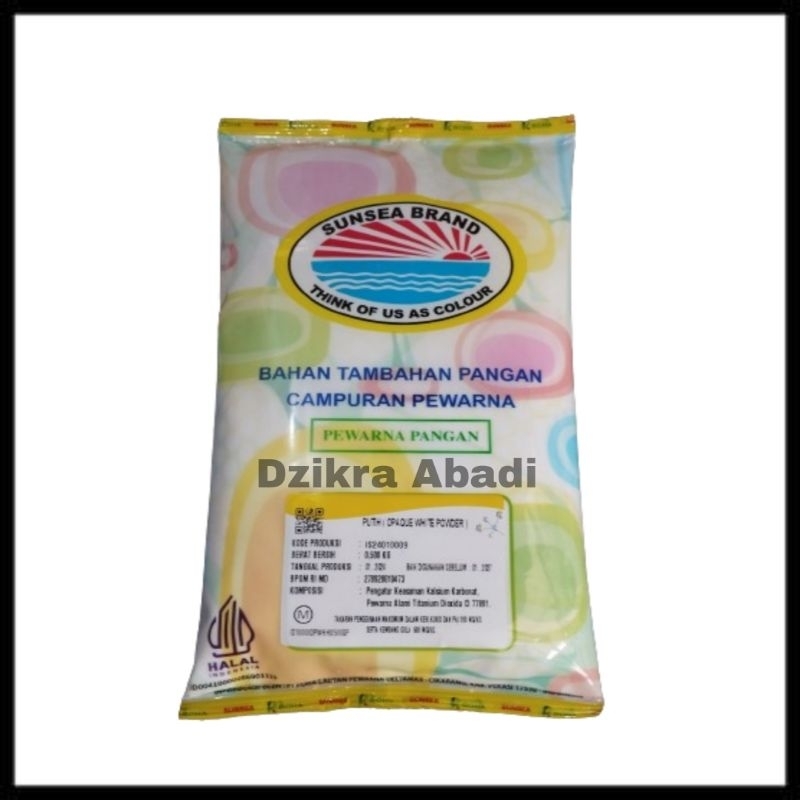 

Pewarna Makanan Bubuk Opaque White Putih 100 gr