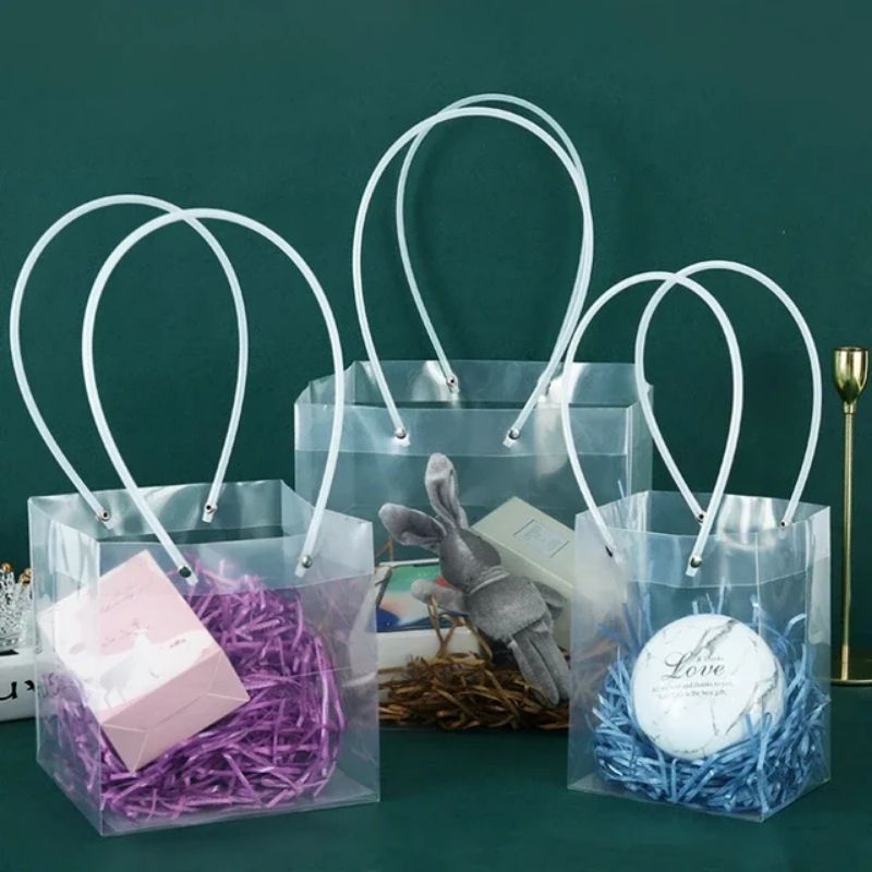 

GOODIE BAG HADIAH TRANSPARAN TAS HAMPERS PREMIUM TAS TENTENG PB-35