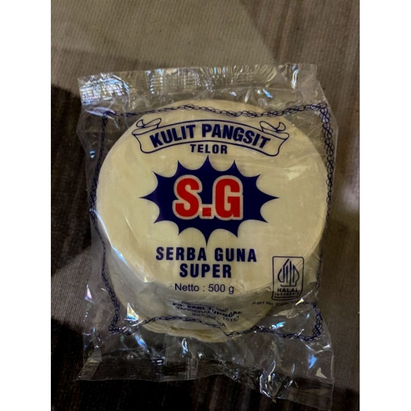 

Kulit Pangsit Telor Serba Guna Super