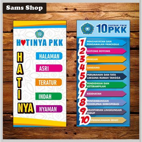 Stiker / Banner 10 PROGRAM POKOK PKK