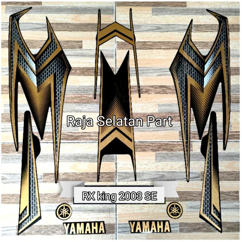 Lis Striping Stiker RX king 2003 gold SE Stiker king 2003 2004 Gold Spesial edition