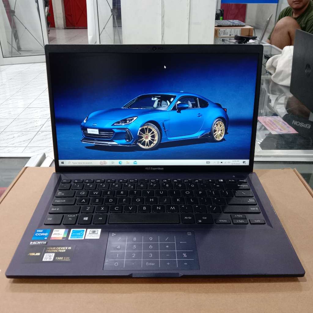 Laptop Asus ExpertBook B1400EAE Core i5-1135G7 Ram 8 Gb/SSD 256 Gb Intel Iris XE