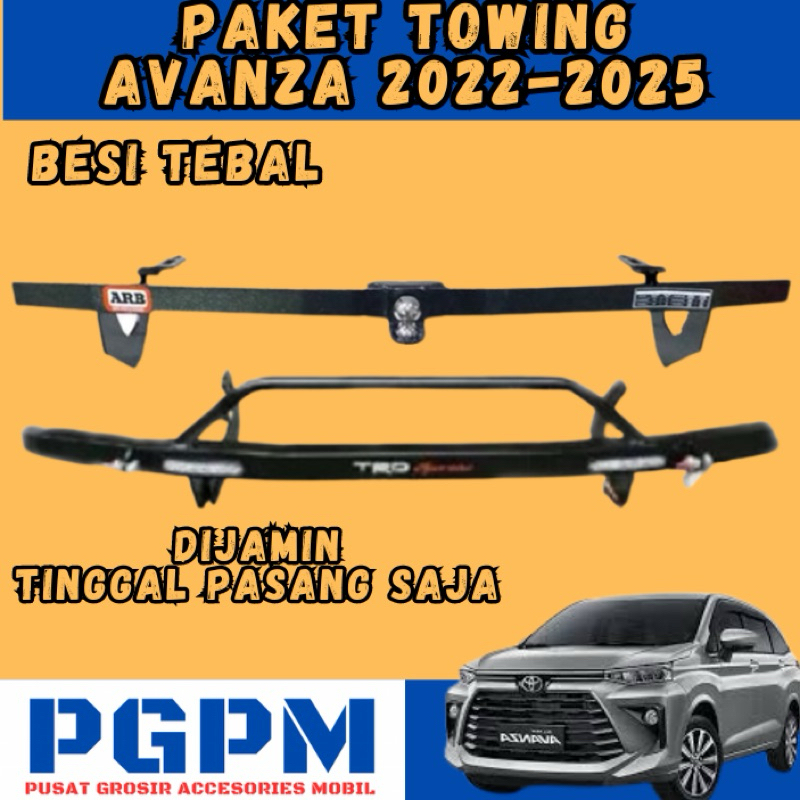 Towing All New Avanza 2022-2025 Depan Belakang Model Arb Berkualitas