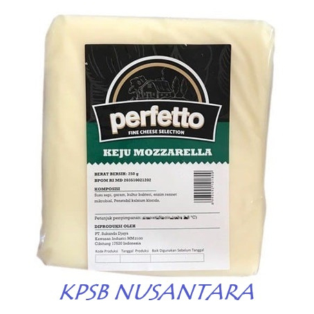 

PERFETTO KEJU MOZARELLA PACK 250 GRAM