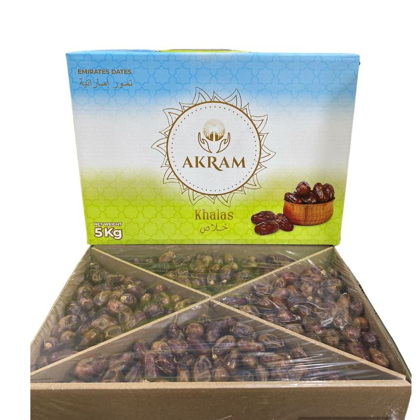

Kurma KHALAS 5KG kemasan PREMIUM// exp 2025