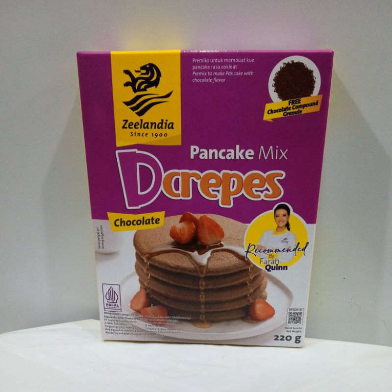 

Pancake Mix Dcrepes Chocolate 220g