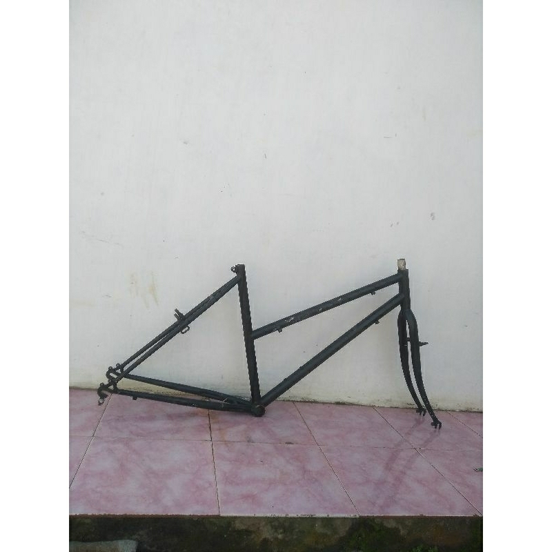 LANGKA frame Fork sepeda federal lady 700C chromoly FCxxx size 18 INCH NOS
