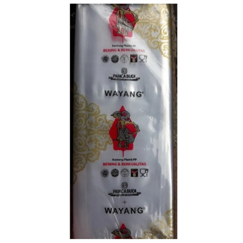 PLASTIK PP WAYANG 18X40