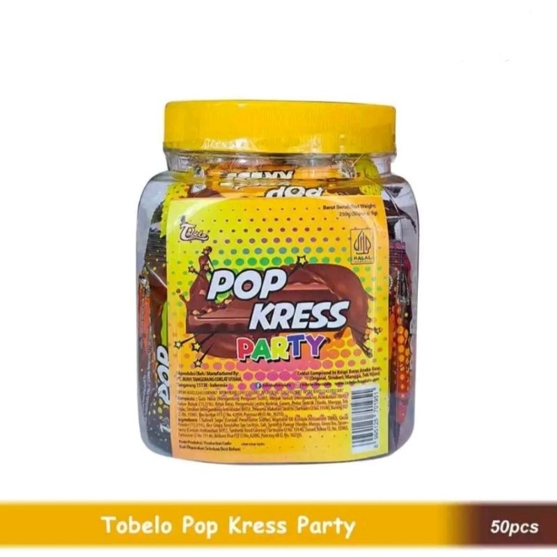 

Coklat Popkress Coklat & Crispy Aneka Rasa isi 50pcs