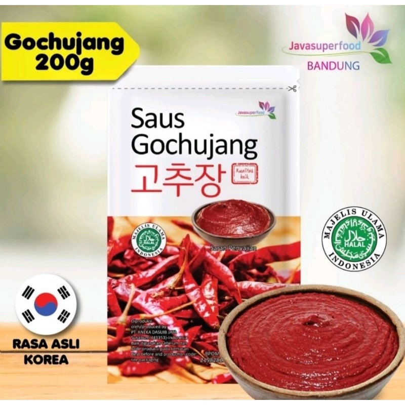 

Gochujang 200 gr rasa asli Korea / Sauce Sambal Pasta / Chili Paste