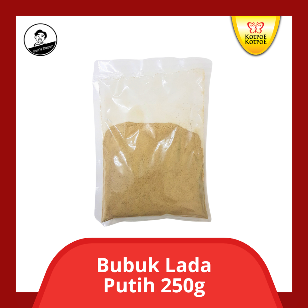 

250g BUBUK LADA PUTIH CAP KOEPOE KOEPOE