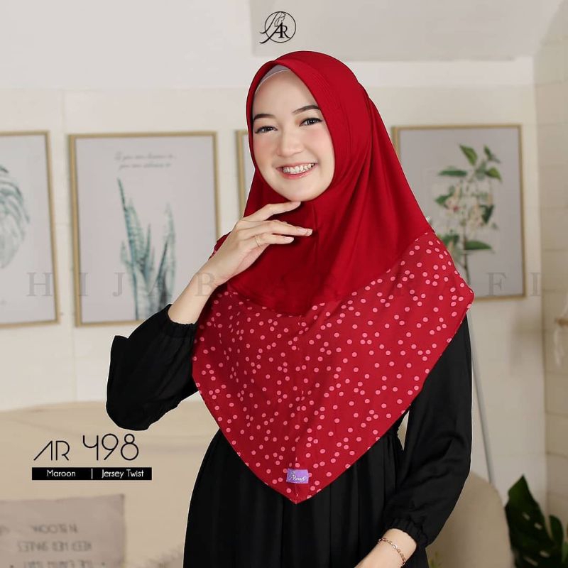 HIJAB ARRAFI AR 498 HIJAB INSTAN PET