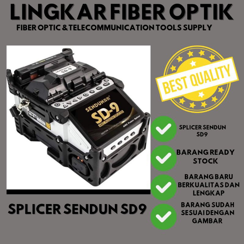 splicer sendun sd9/fusion splicer sendun sd9/