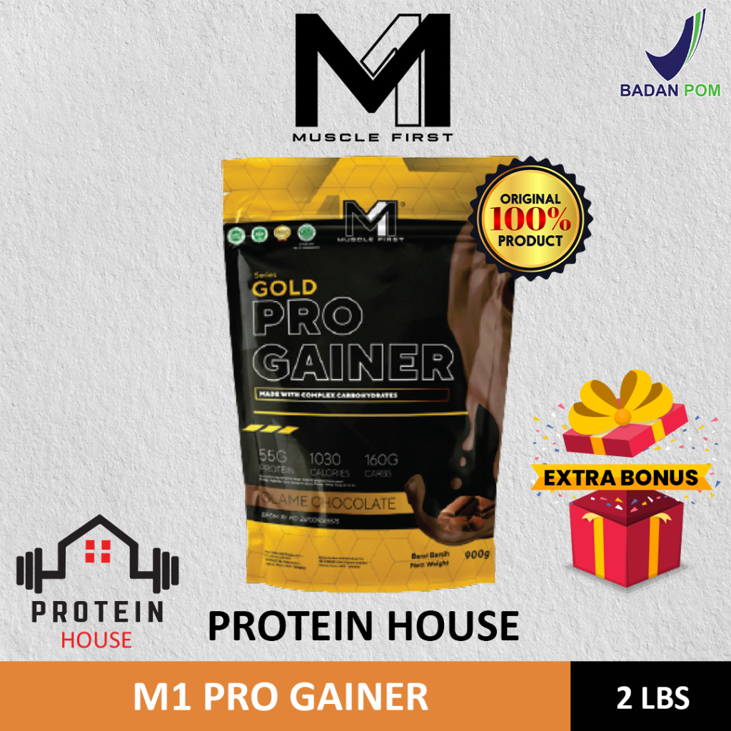 Musclefirst pro gainer 2lbs (900gr) musclefirst pro gainer 2lb BPOM