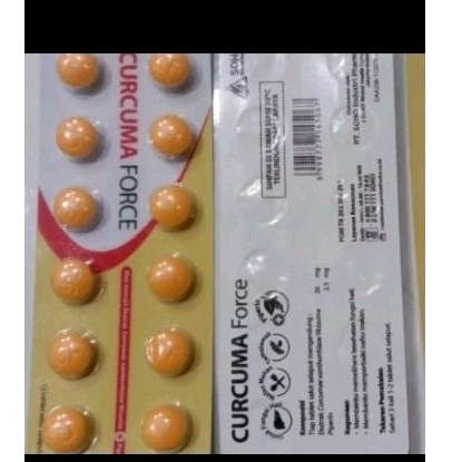 curcuma force pertablet