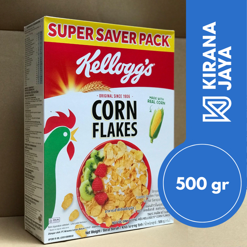 

Corn Flakes Kelloggs 500Gr