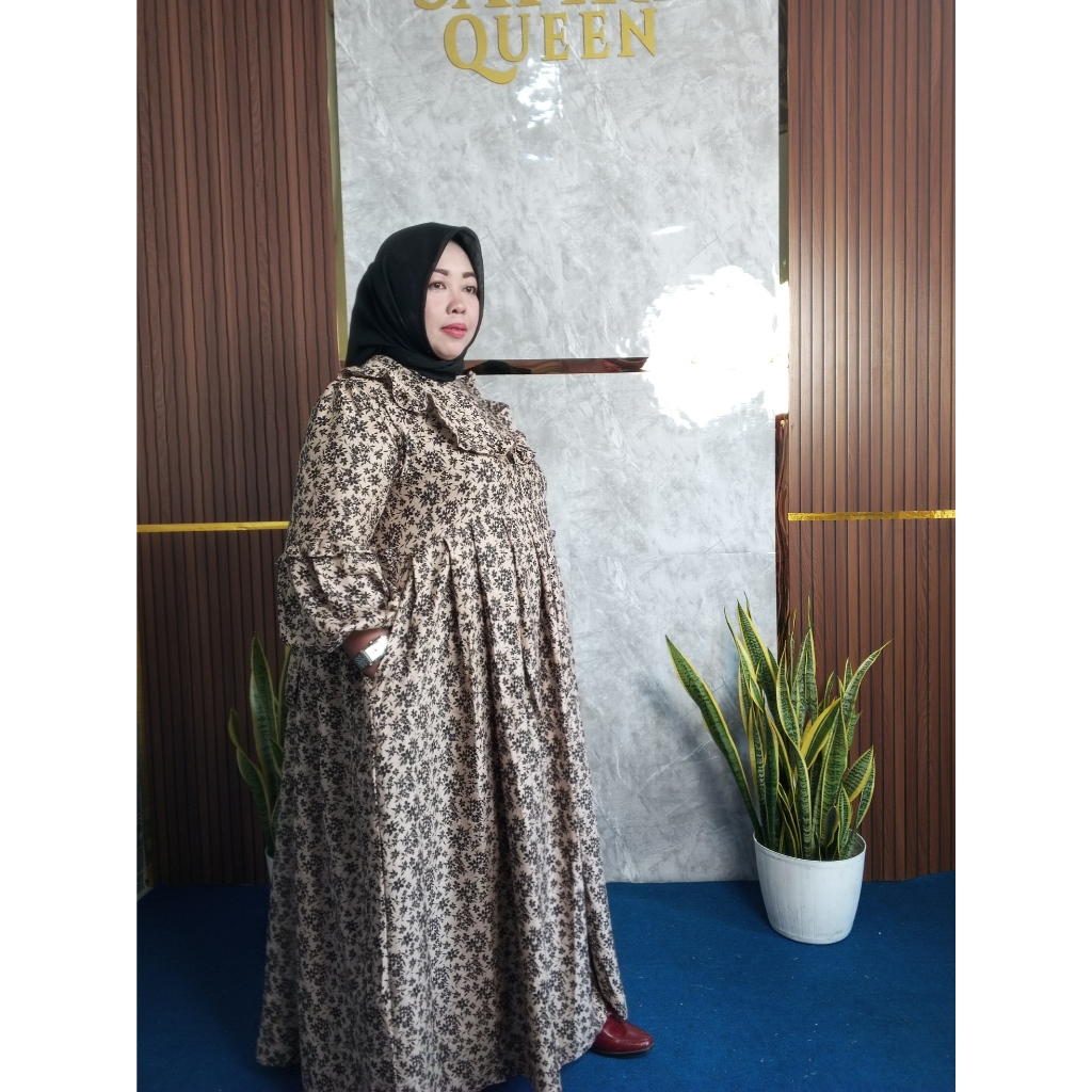 Gamis Camelia Dress Rayon Premium