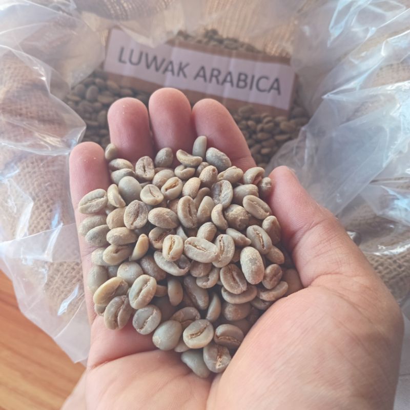 

Greenbean Kopi Luwak Arabika 1kg Sortir Bersih