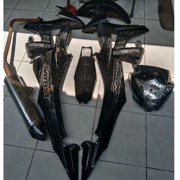 Spartpart Suzuki Satria FU facelite Second Original Borongan