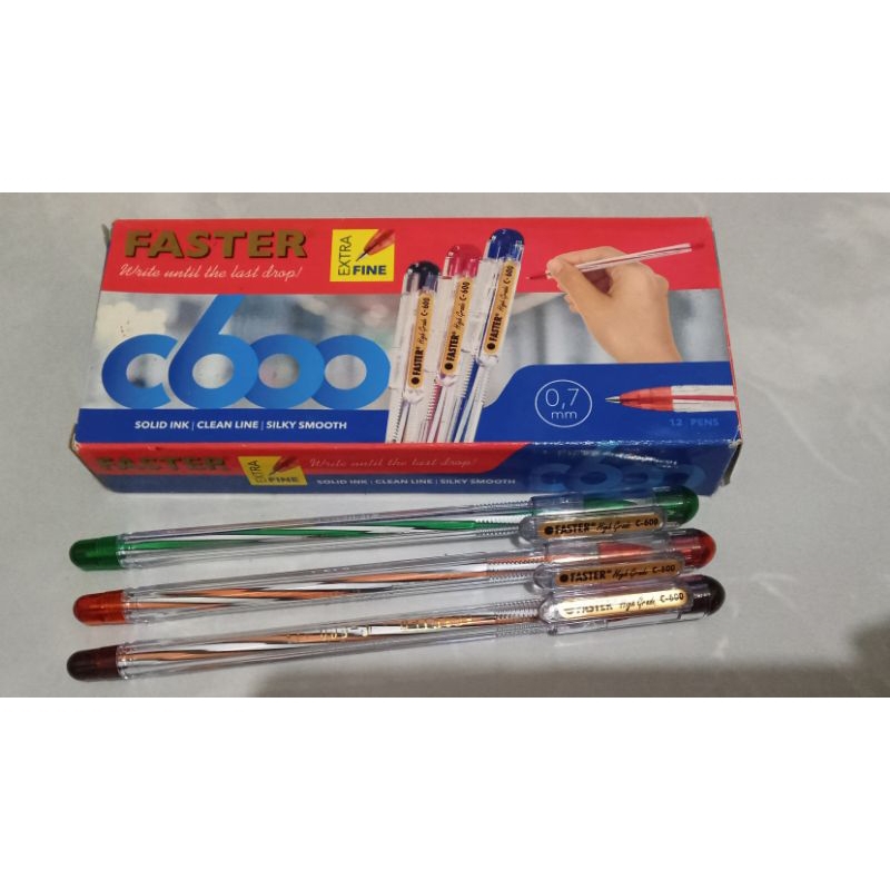

pulpen faster c600 1pcs