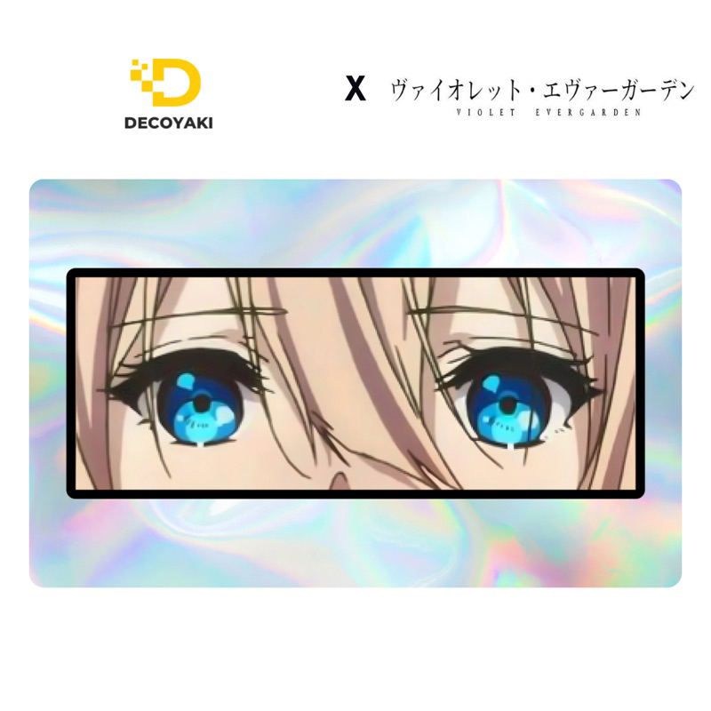 

Sticker Slap Hologram Violet Evergarden, Stiker Hologram Violet Evergarden