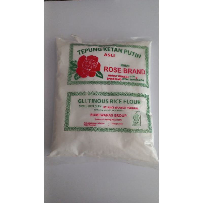

Rose Brand Tepung Ketan Putih 500g