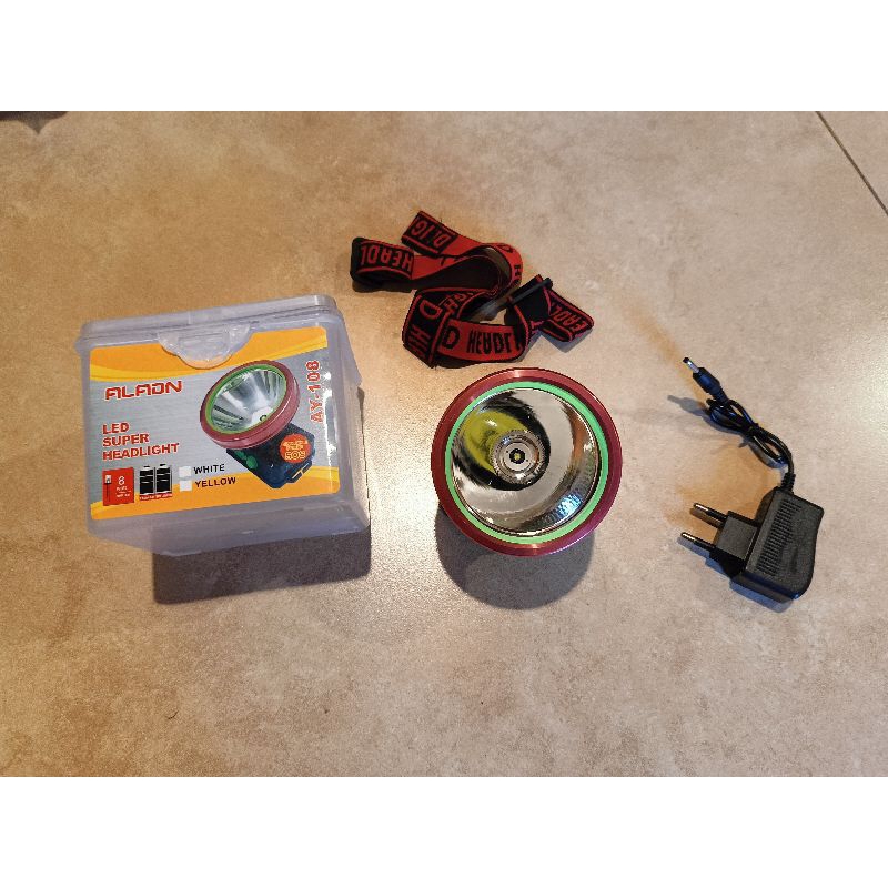 Senter Kepala Aladn AY 108 8 Watt