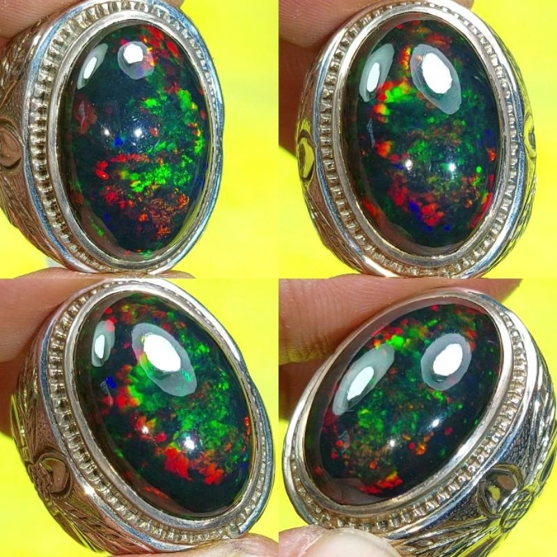 NATURAL BLACK OPAL