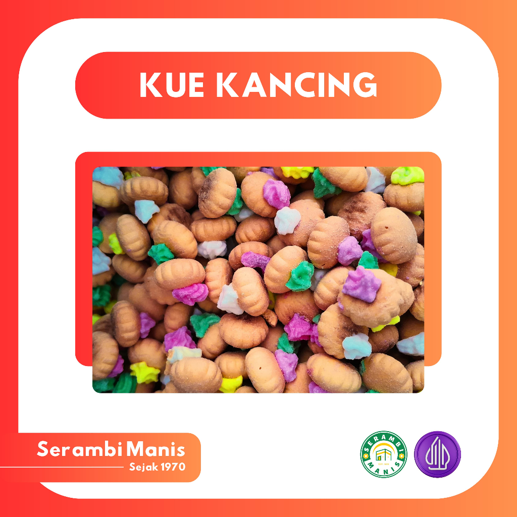 

Kue Kancing | Makanan Ringan | Snack Kiloan