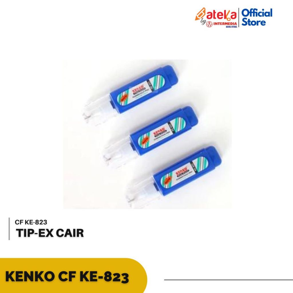 

Tip Ex / Corection Tape KENKO ke-823 cair