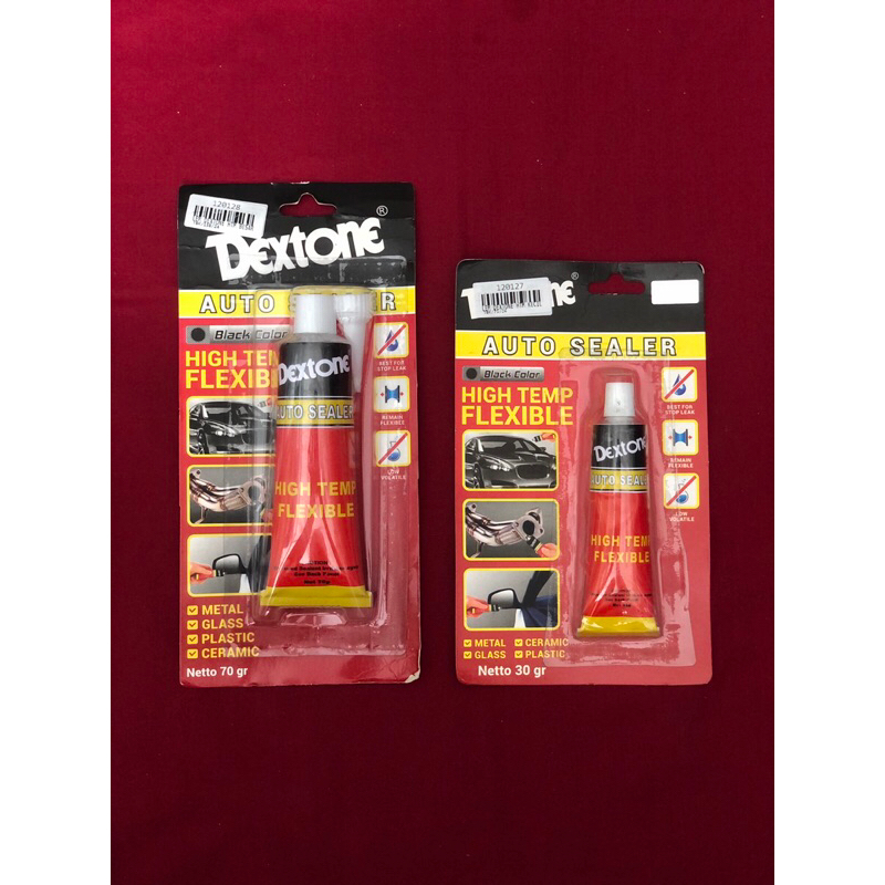 DEXTONE AUTO SEALER HITAM / CLEAR HIGH TEMP SEALANT