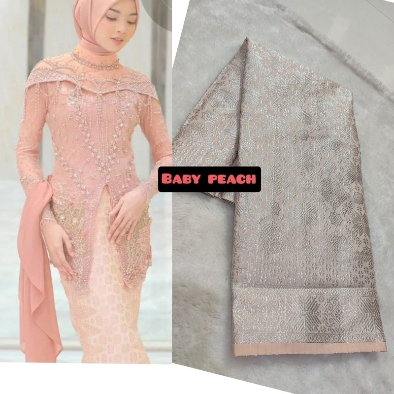 ( COD ) Rok songket instan / rok songket Jumbo / rok songket lilit /rok songket kebaya
