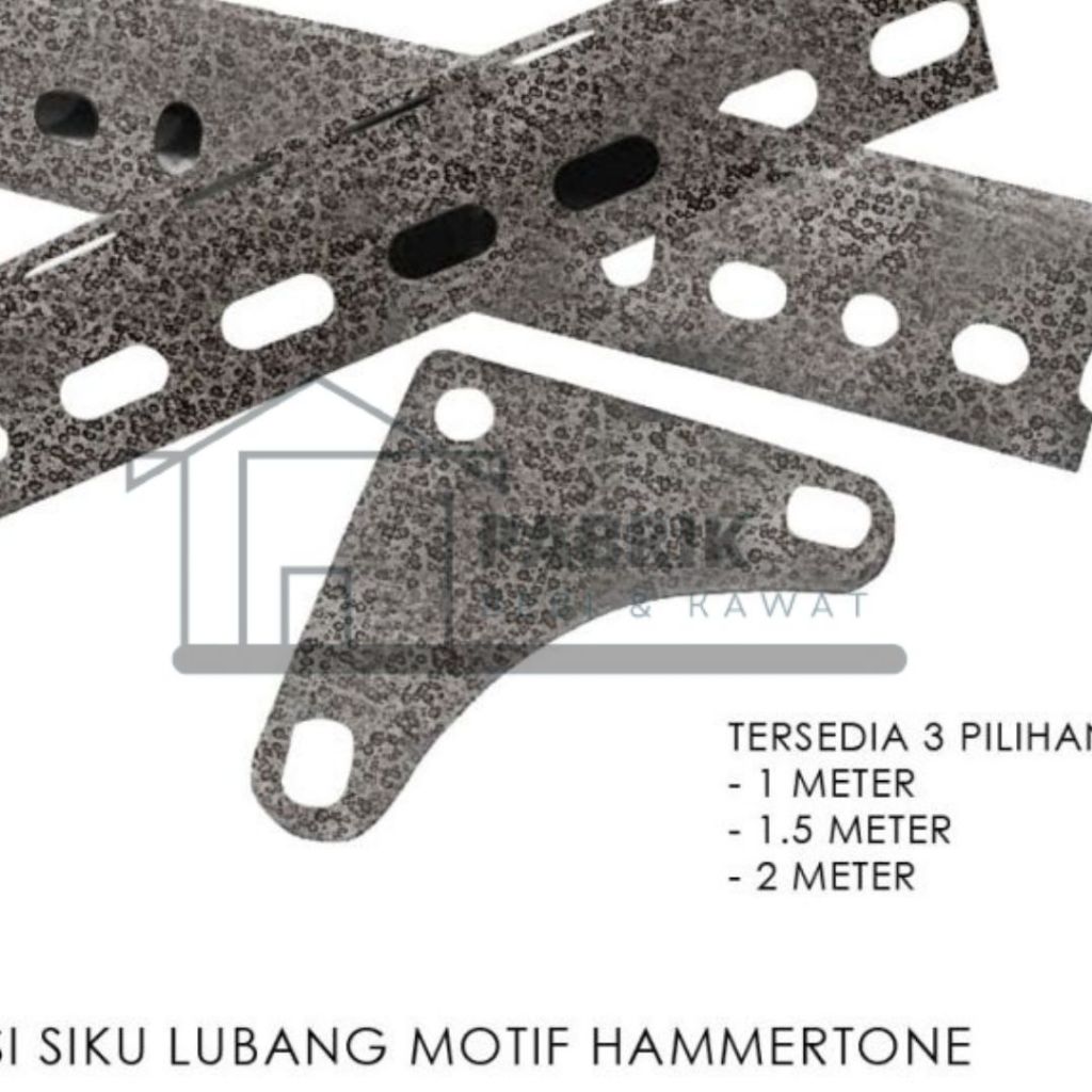 SIKU LUBANG HAMMERTONE / SIKU LUBANG PUTIH / SIKU LUBANG MERAH / SIKU LUBANG GREY
