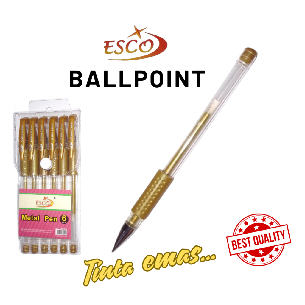 

Pulpen Tinta Emas / Bolpen Emas / Pena Emas / Pulpen Gold / Cod