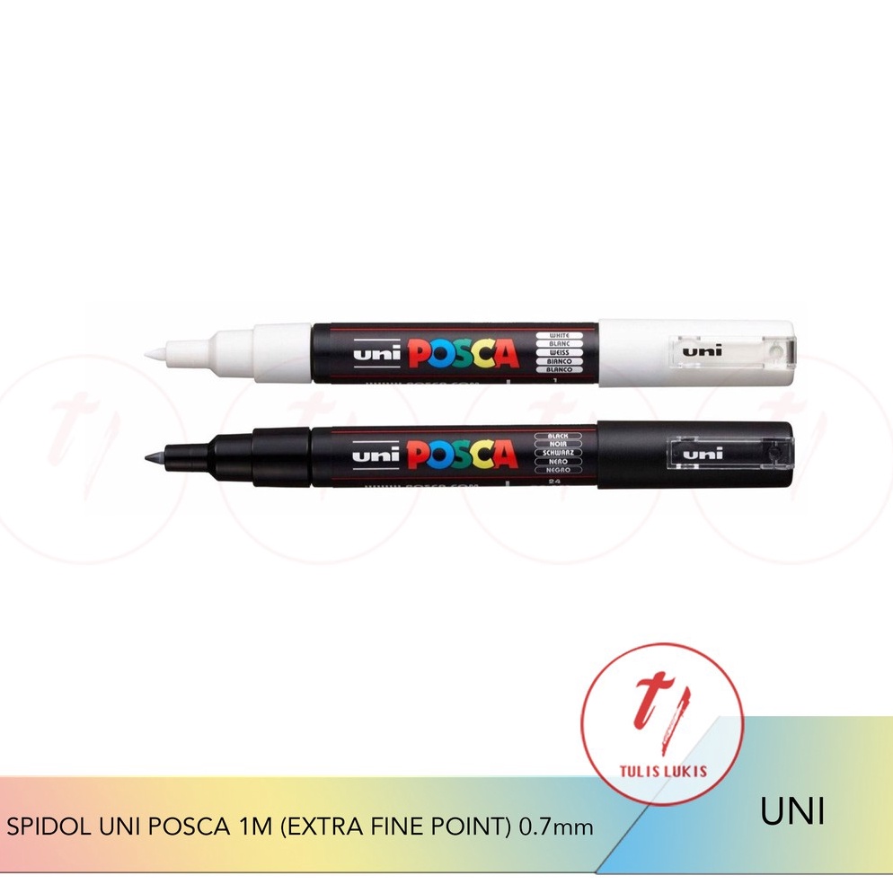 

KODE K95B SPIDOL UNI POSCA MARKER PC 1M EXTRA FINE POINT TIP 7mm