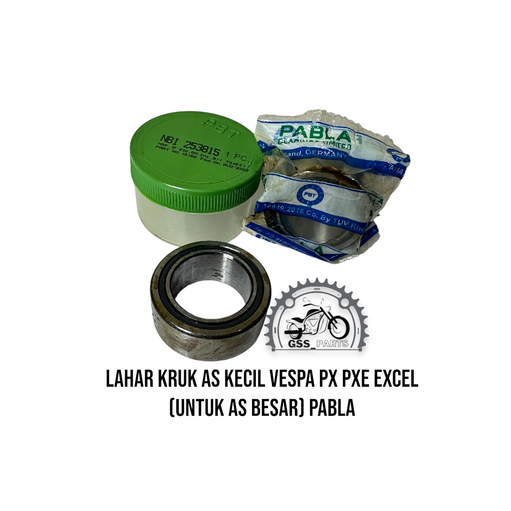 LAHAR BEARING KRUK AS KECIL VESPA PX EXCEL PABLA
