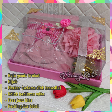 HANTARAN SESERAHAN NIKAH BAJU GAMIS BRUKAT