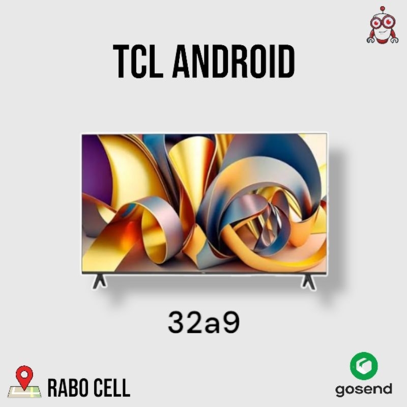 TV TCL 32" inch 32a9 android 11 youtube digital