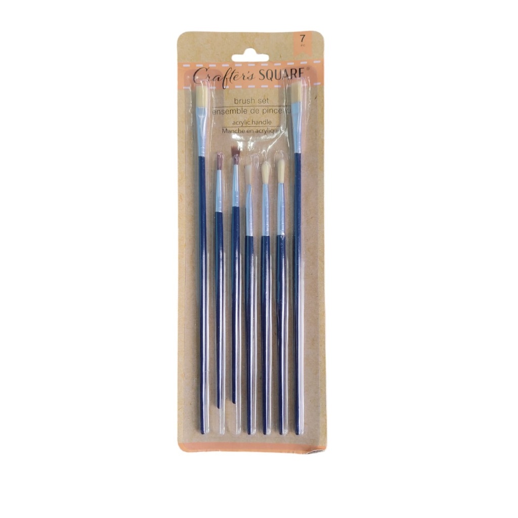 

kuas lukis set 7/crafters brush set 7