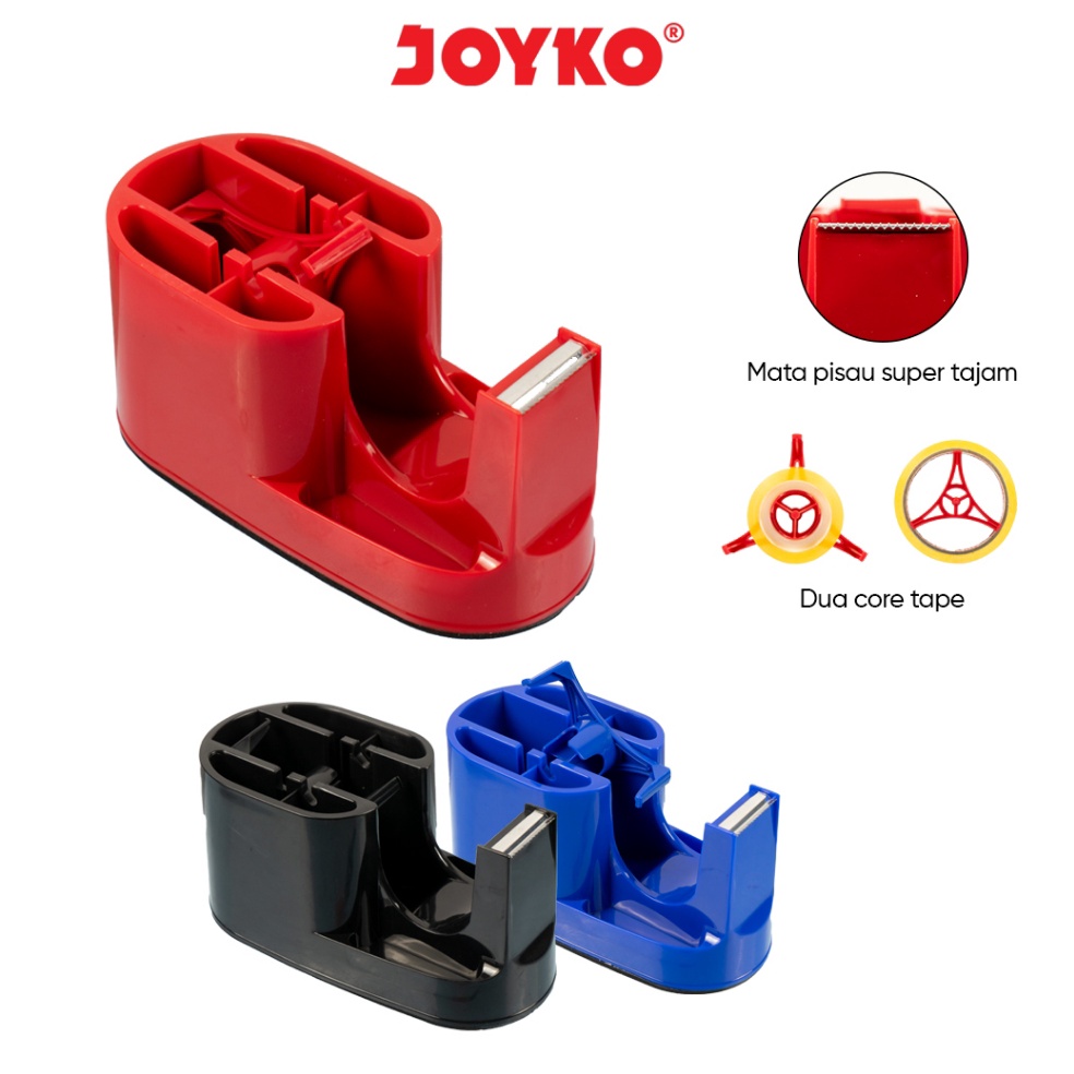 

KODE G22X Tape Cutter Tape Dispenser Pemotong Pita Perekat Joyko TD9N