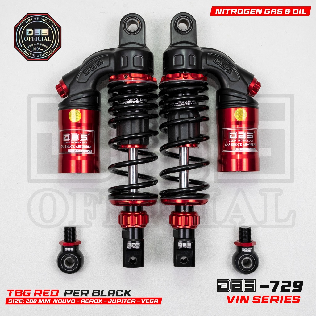 DBS 729 Series Edition Shock Belakang NmaxOld Pcx150 Aerox155 NmaxNew/2020