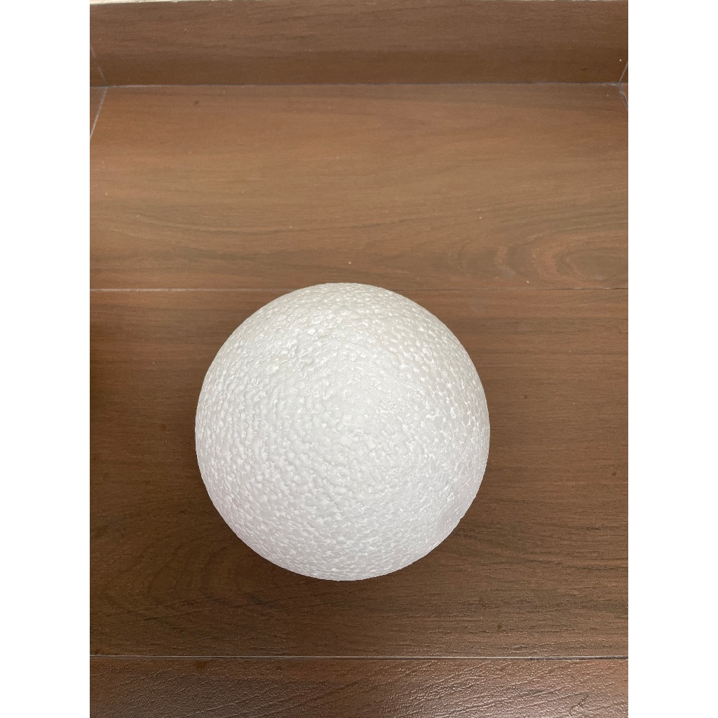 Styrofoam Bola Diameter 20 Cm/Styrofoam Bola/Dekorasi Bola/Dekorasi Styrofoam/Sterofoam Dekorasi
