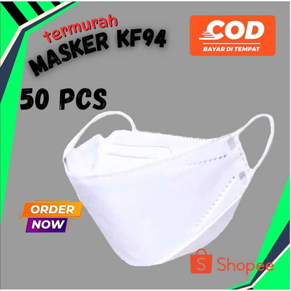 MASKER KF94 non box isi 50 pcs