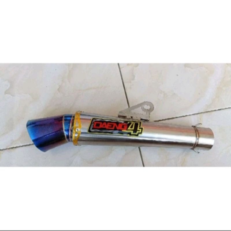 slincerknalpot daeng sai4 selincer only stainless vikion satria fu beat