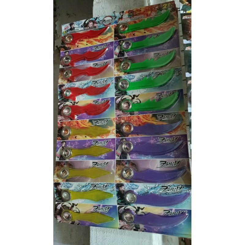 FANCY SENJATA NINJA | SENJATA LEMPAR NINJA| KUNAI | KUNAI NARUTO