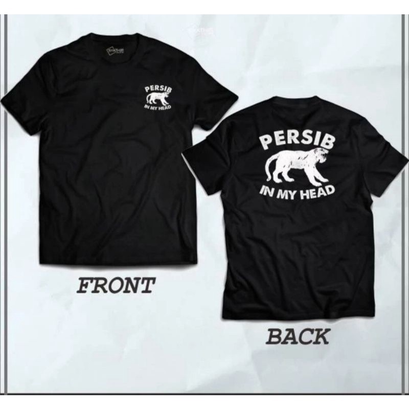 Flowers City Casual - HLGN - KAOS Hitam